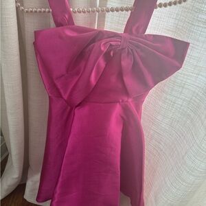 Rare Editions Vibrant Pink Dress